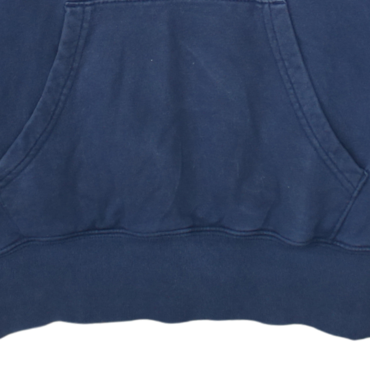 Champion Men's Blue Pullover Hoodie Small Embroidered Logo Cotton