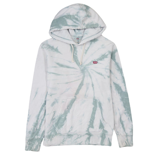 Levi's Men's White Tie Dye Pullover Hoodie Size S