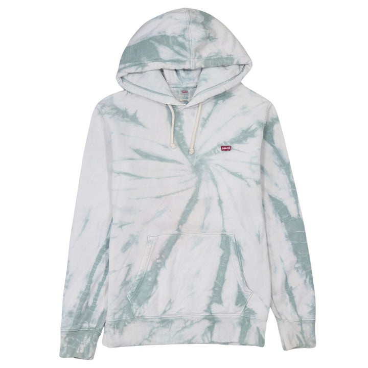 Levi's Men's White Tie Dye Pullover Hoodie Size S