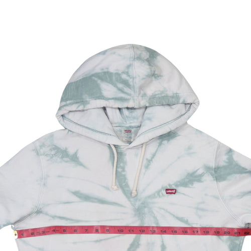 Levi's Men's White Tie Dye Pullover Hoodie Size S