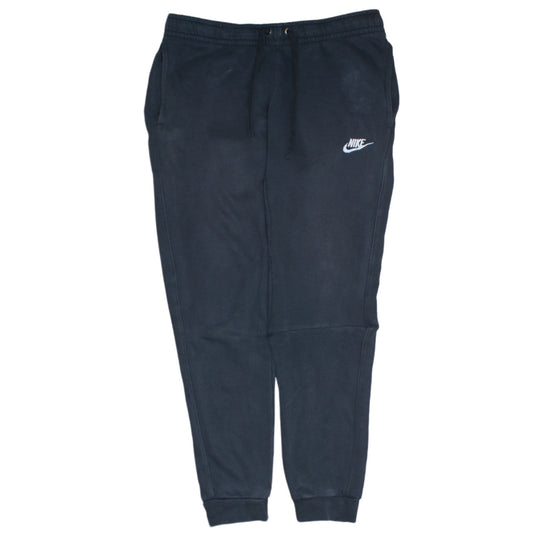 Nike Men's Black Jogger Sweatpants Size S Fleece Tapered Fit
