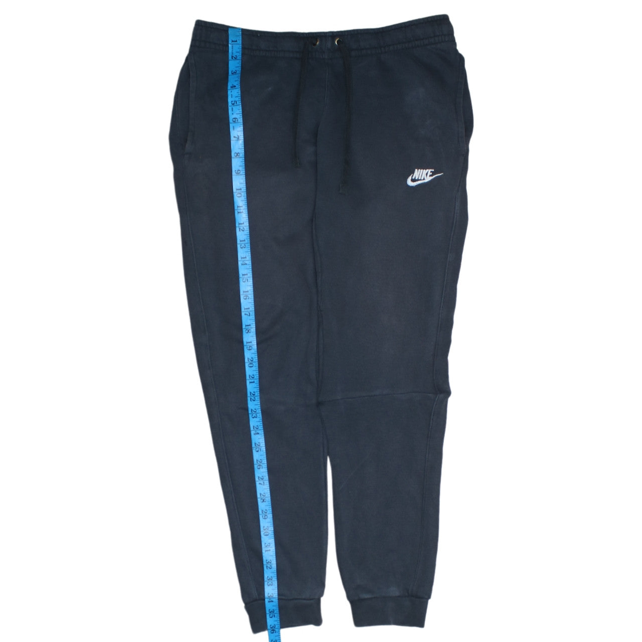 Nike Men's Black Jogger Sweatpants Size S Fleece Tapered Fit