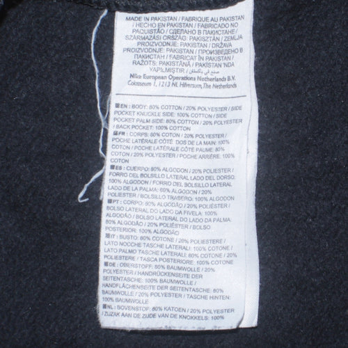 Nike Men's Black Jogger Sweatpants Size S Fleece Tapered Fit