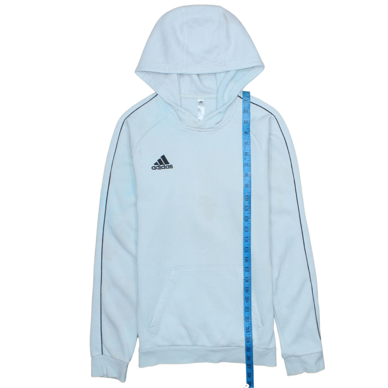 Adidas Men's Blue Pullover Hoodie Small Long Sleeve Sportswear