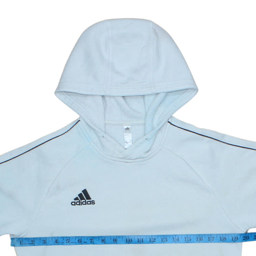 Adidas Men's Blue Pullover Hoodie Small Long Sleeve Sportswear
