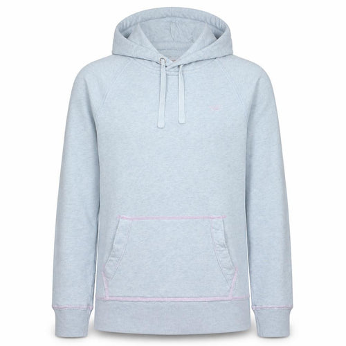 Hollister Men's Grey Pullover Hoodie S Classic Logo Fleece