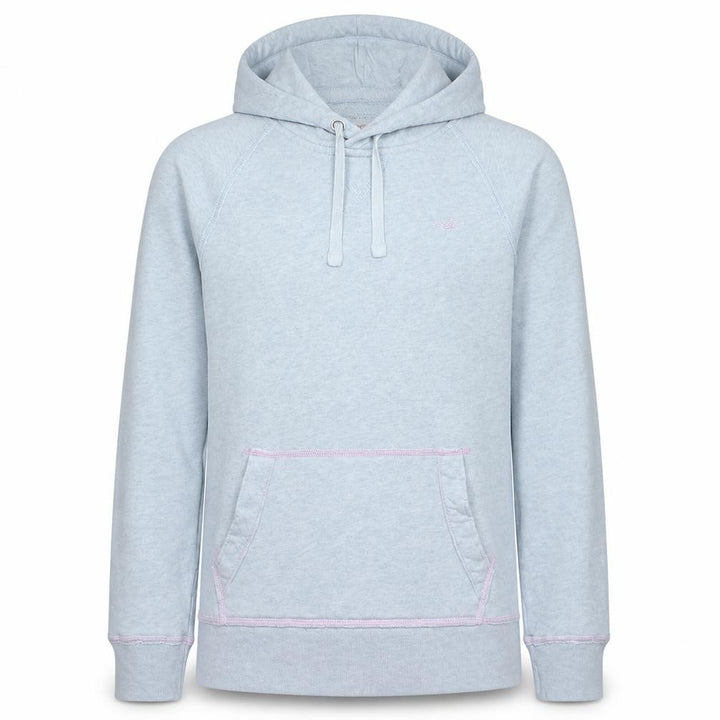 Hollister Men's Grey Pullover Hoodie S Classic Logo Fleece