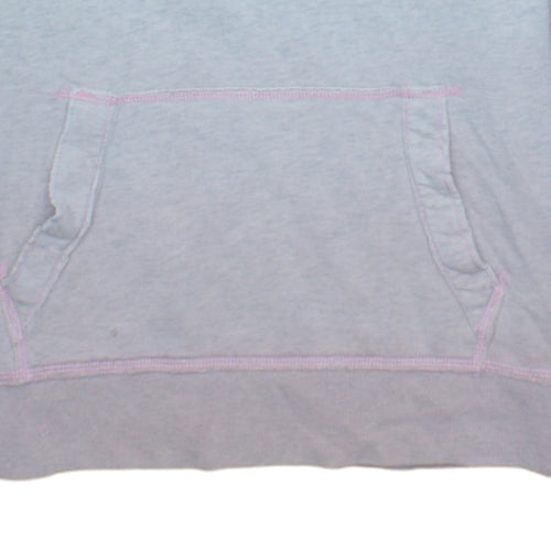 Hollister Men's Grey Pullover Hoodie S Classic Logo Fleece