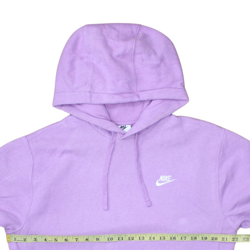 Nike Womens Lilac Pullover Hoodie Small Cotton Blend Casual