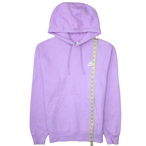 Nike Womens Lilac Pullover Hoodie Small Cotton Blend Casual