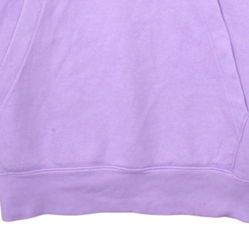 Nike Womens Lilac Pullover Hoodie Small Cotton Blend Casual