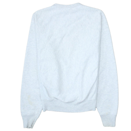 Champion Mens Grey XS Pullover Sweatshirt Classic Logo Crew Neck
