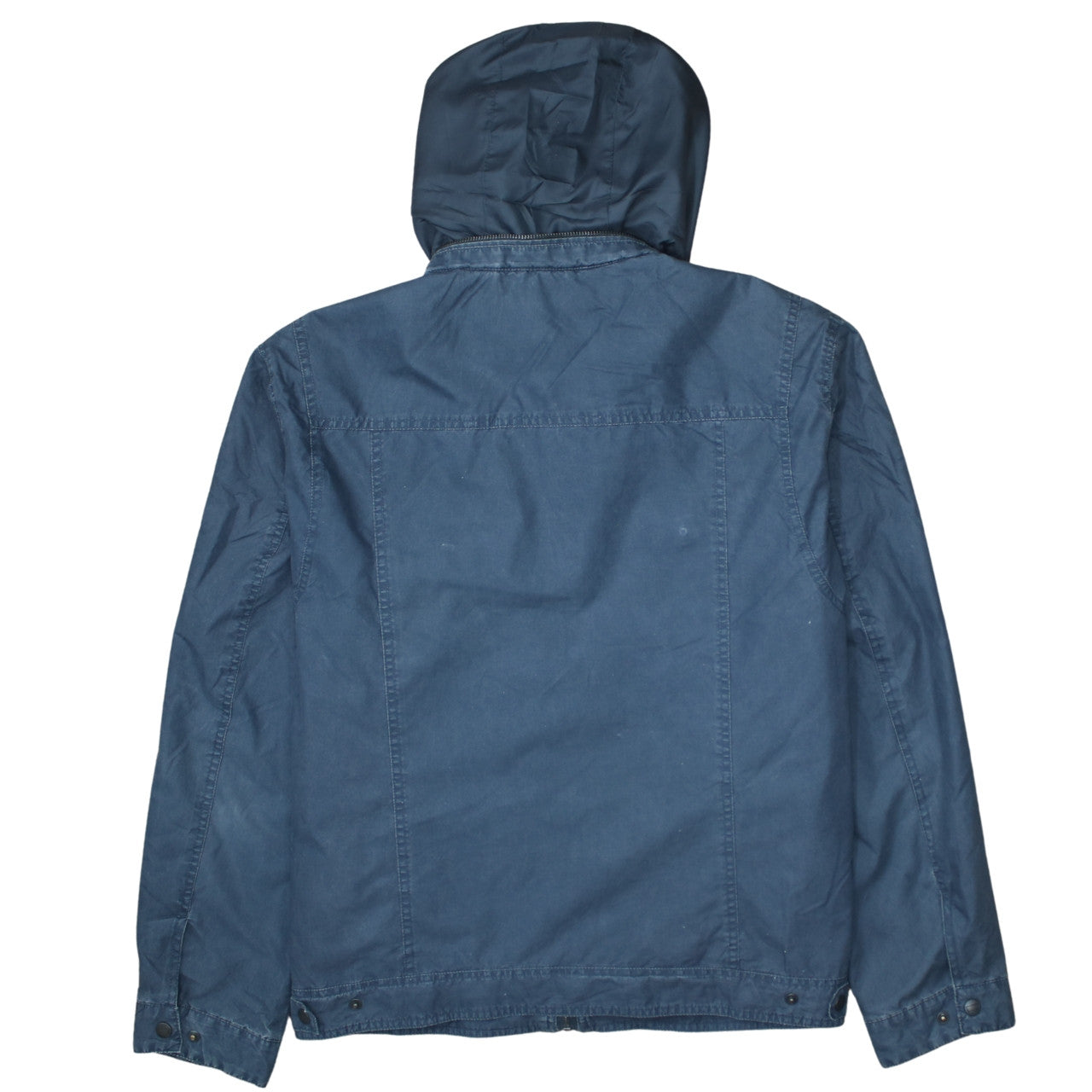 Levi's Men's Blue XL Hooded Cotton Nylon Casual Jacket
