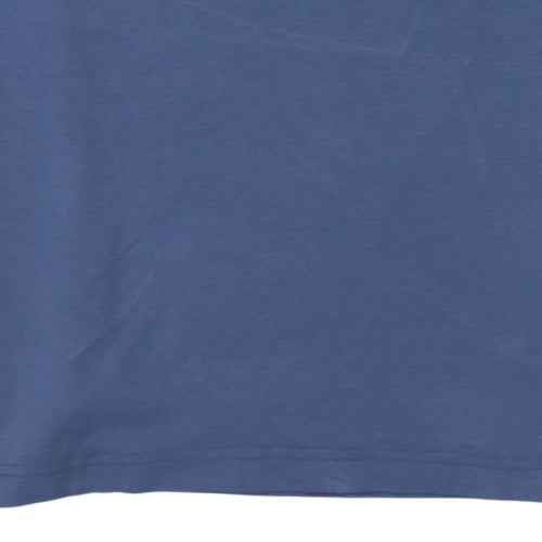 Tommy Hilfiger Men's Blue Slim Fit V-Neck Cotton T-Shirt Size S