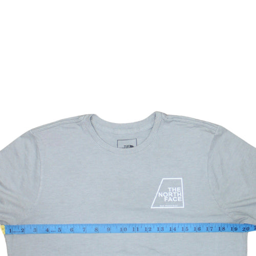 The North Face Womens Grey Basic Short Sleeve T-Shirt M
