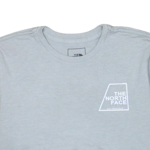 The North Face Womens Grey Basic Short Sleeve T-Shirt M