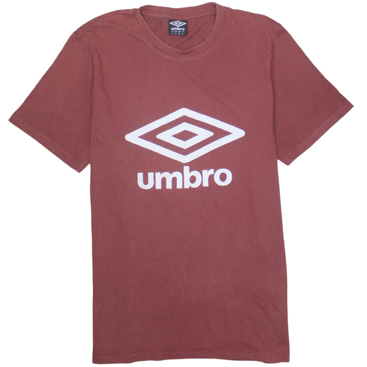Umbro Men's Red XL Graphic Logo Sports Cotton T-Shirt