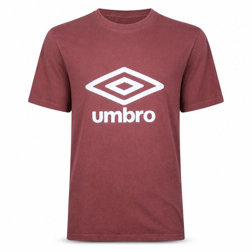 Umbro Men's Red XL Graphic Logo Sports Cotton T-Shirt