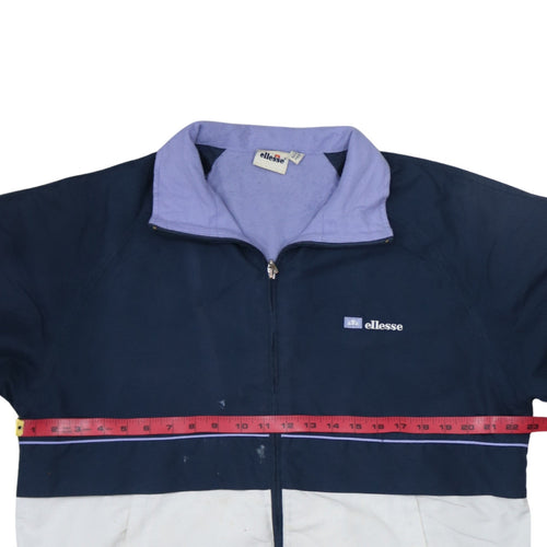 Ellesse Women’s Blue Windbreaker Jacket Size 12 Lightweight