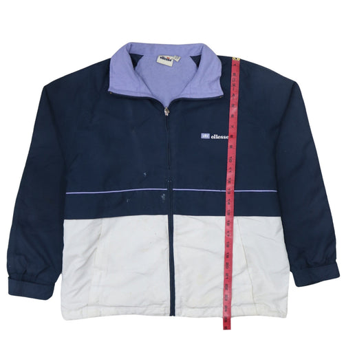 Ellesse Women’s Blue Windbreaker Jacket Size 12 Lightweight