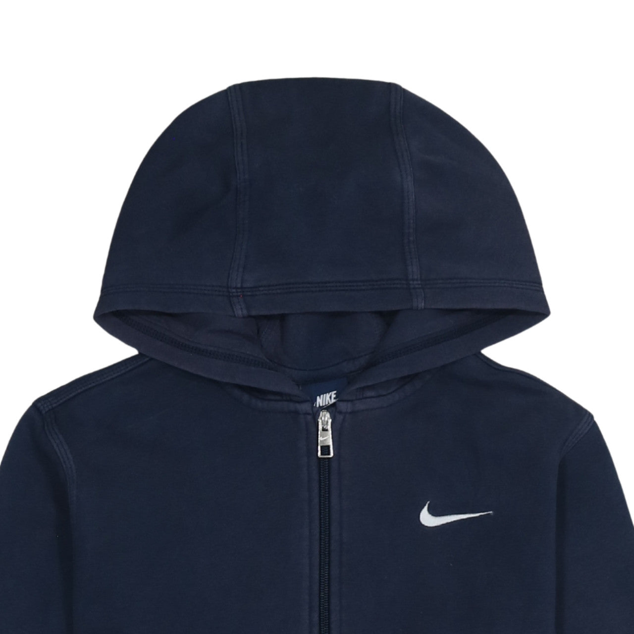 Nike Boys Blue Full Zip Hoodie 13-15 Years Fleece Hooded Sweatshirt