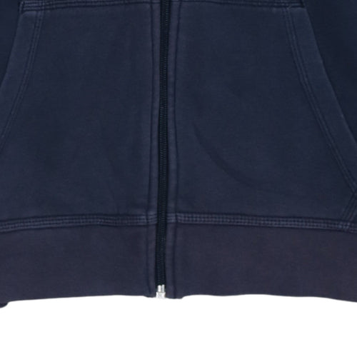 Nike Boys Blue Full Zip Hoodie 13-15 Years Fleece Hooded Sweatshirt