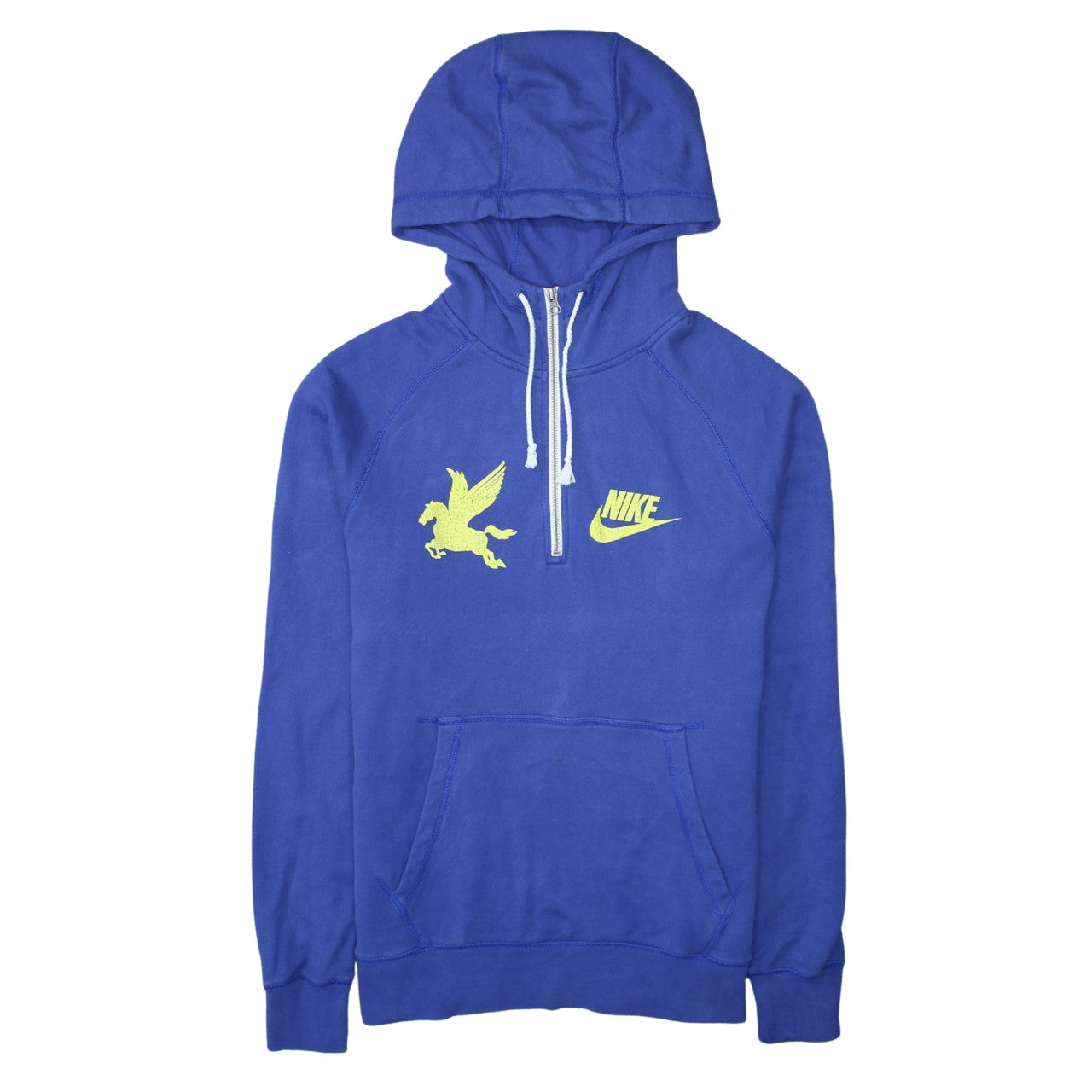 Nike Men's Blue Pegasus Air 1/2 Zip Hoodie Size L