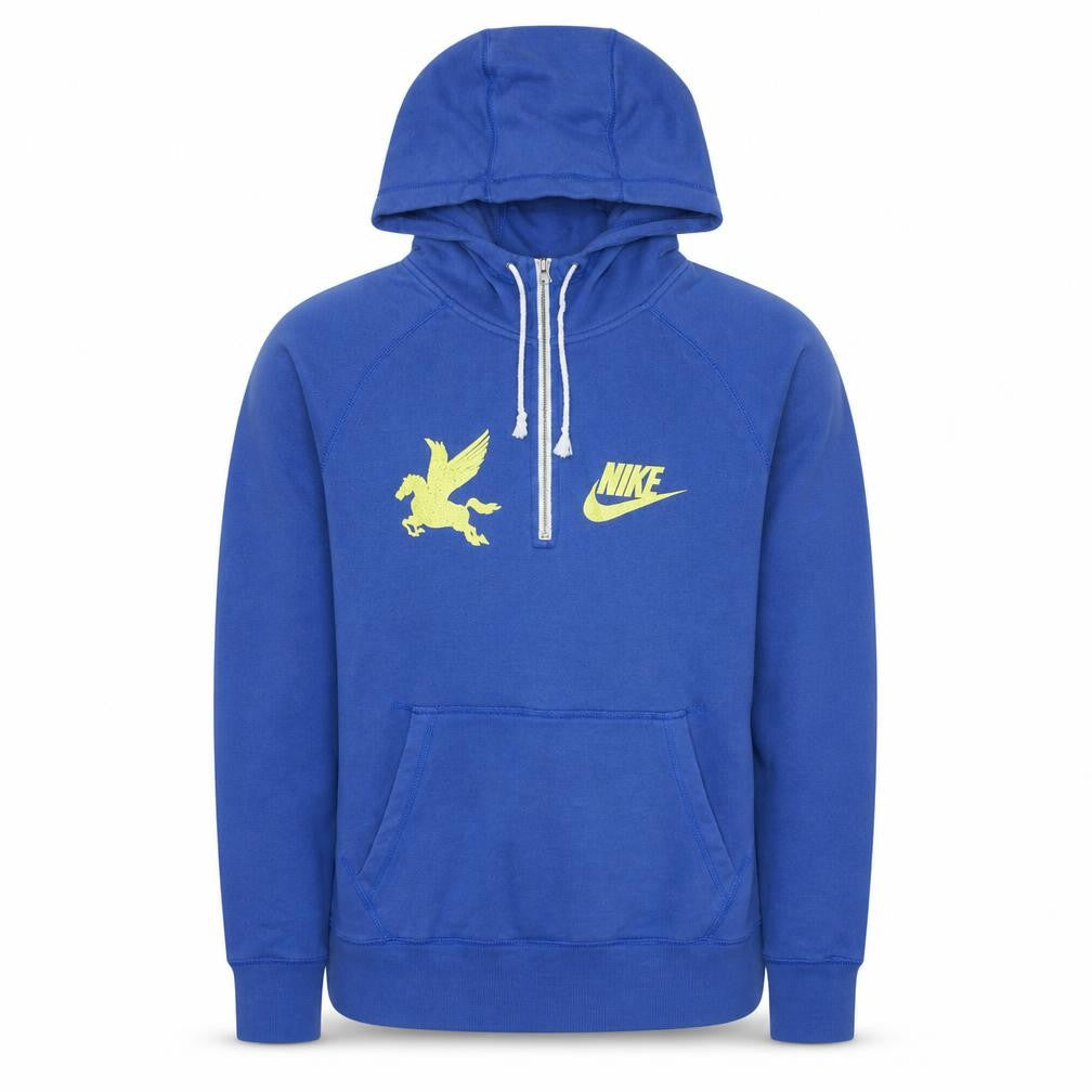 Nike Men's Blue Pegasus Air 1/2 Zip Hoodie Size L