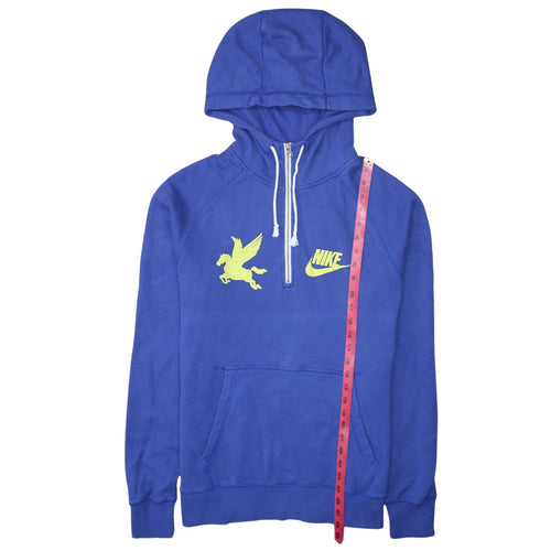 Nike Men's Blue Pegasus Air 1/2 Zip Hoodie Size L