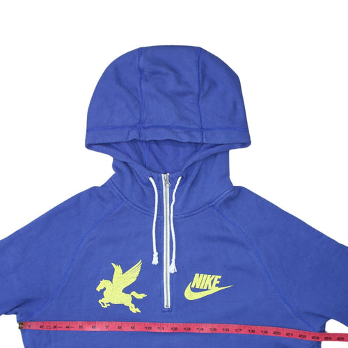 Nike Men's Blue Pegasus Air 1/2 Zip Hoodie Size L