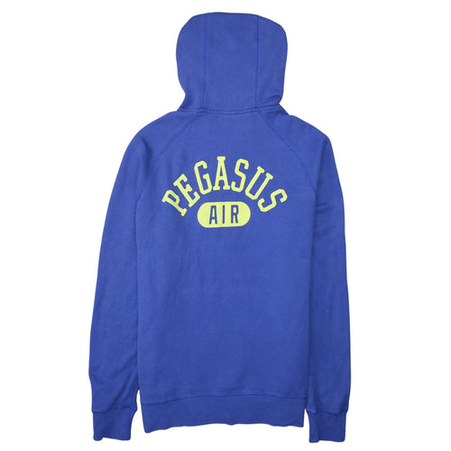 Nike Men's Blue Pegasus Air 1/2 Zip Hoodie Size L