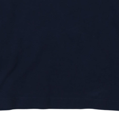 Lacoste Men’s Blue Slim Fit Long Sleeve Polo Shirt Size S