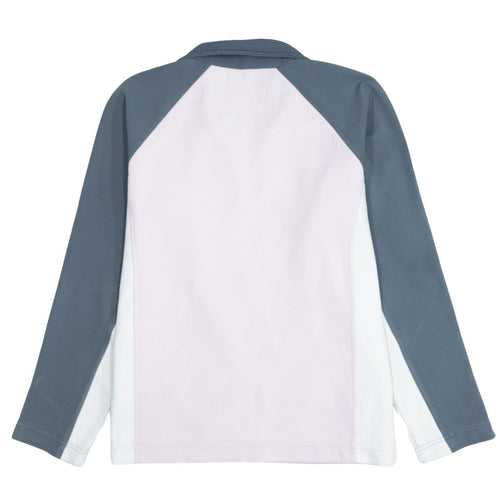 Kappa Women's Pink & Grey Colourblock Track Jacket Size M