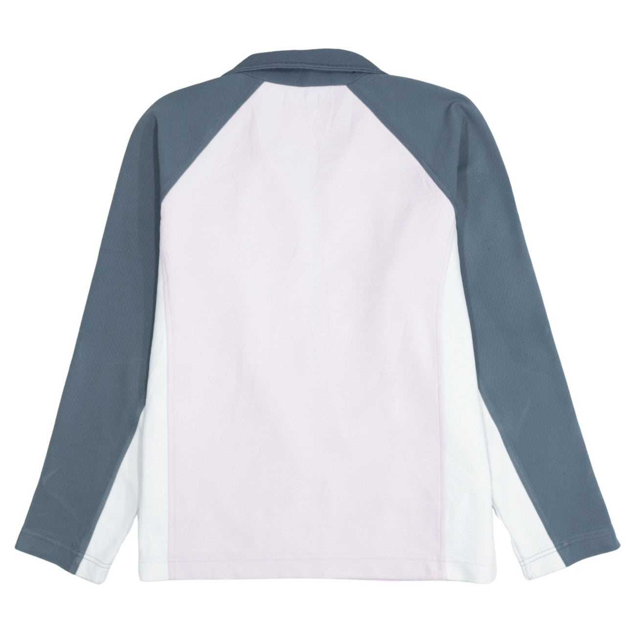 Kappa Women's Pink & Grey Colourblock Track Jacket Size M