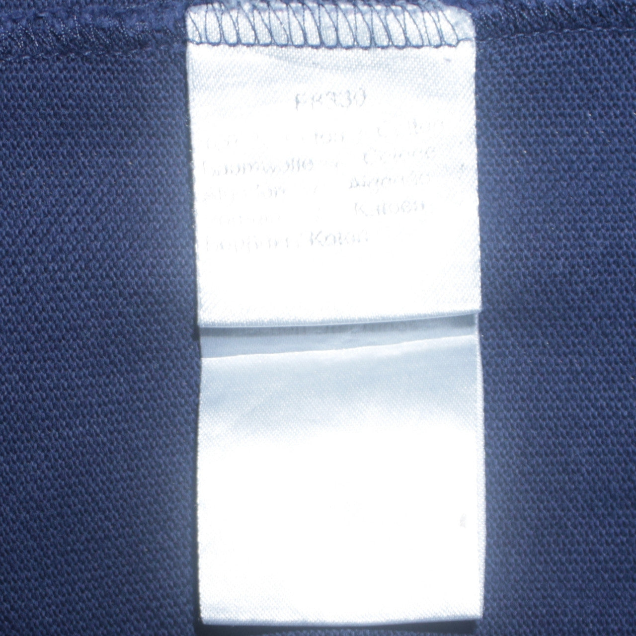 Lacoste Mens Blue Regular Fit Cotton Polo Shirt L