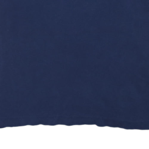 Lacoste Mens Blue Regular Fit Cotton Polo Shirt L