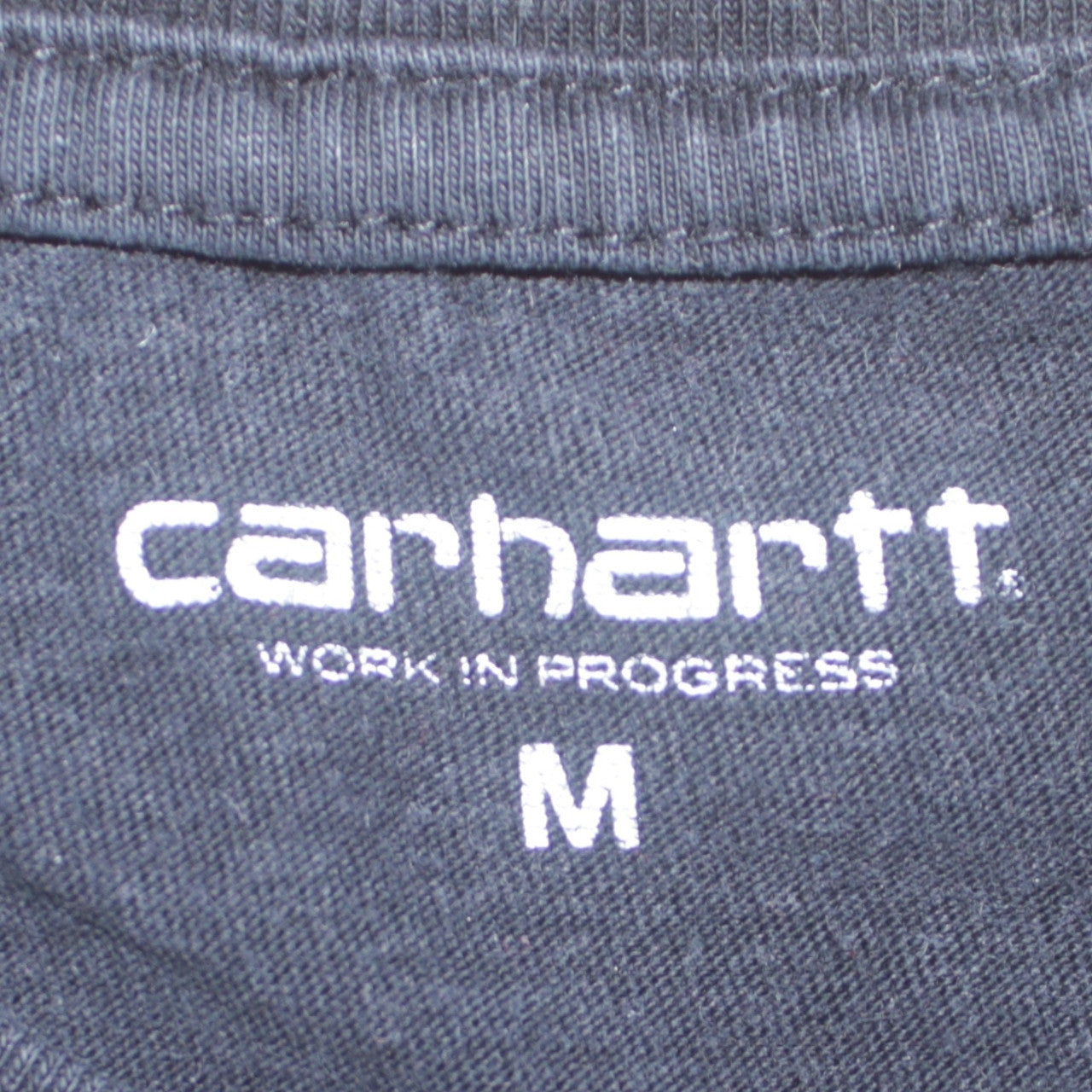 Carhartt WIP Men’s Black Graphic Cotton Regular Fit T-Shirt Size M