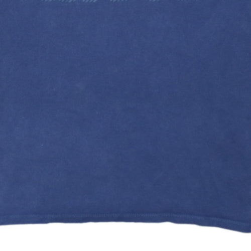 Nike Men's Blue Cotton Athletic Fit Just Do It T-Shirt Size S
