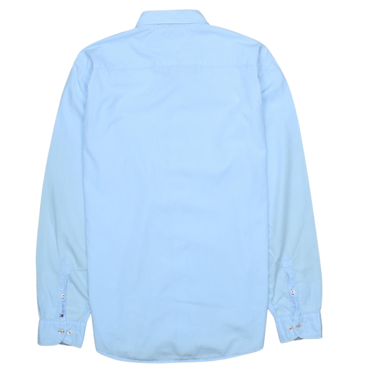 Tommy Hilfiger Men’s Blue XL Button-Up Long Sleeve Oxford Shirt