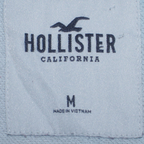 Hollister Men’s Multicoloured Striped Crew Neck Sweatshirt M