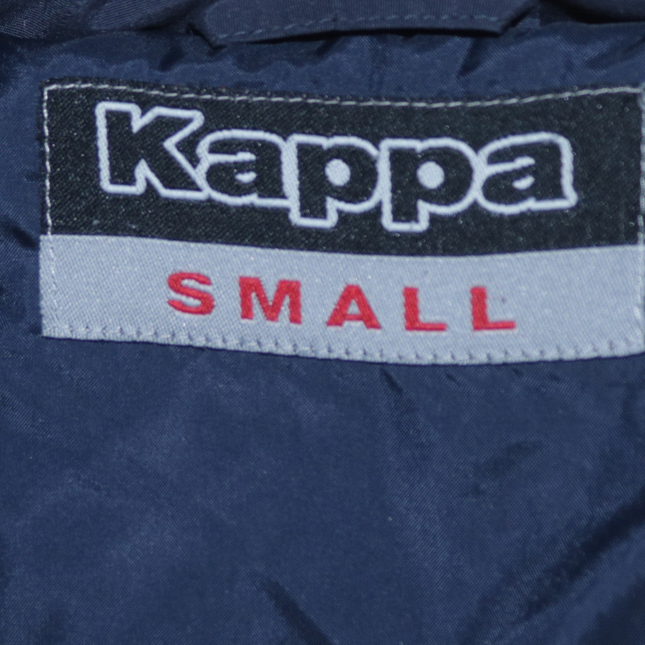 Kappa Men’s Beige Puffer Jacket Small Retro Winter Coat
