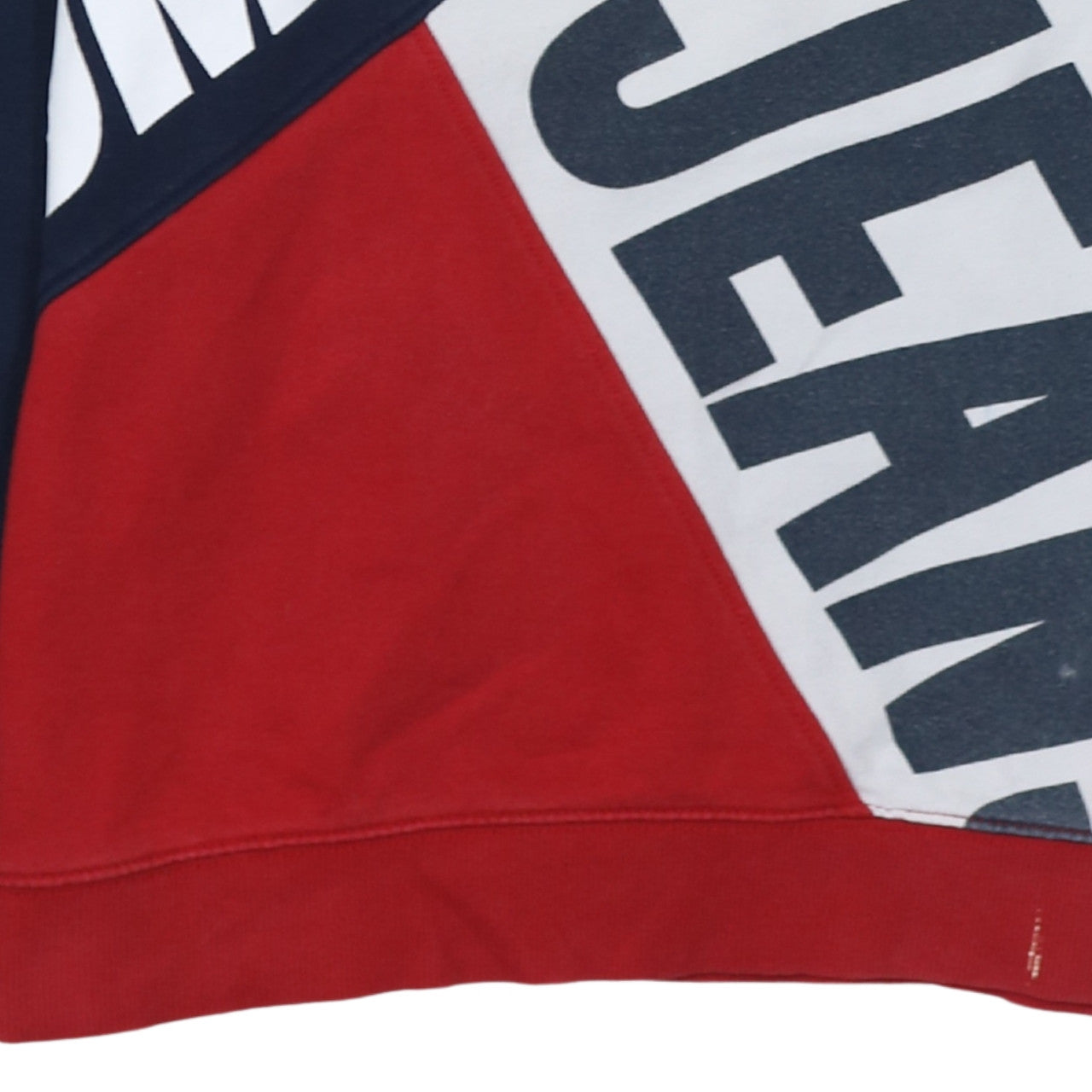 Tommy Jeans Men's Multicoloured Logo Pullover Hoodie L