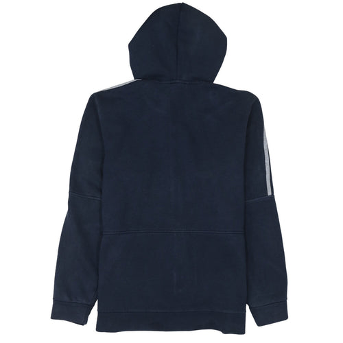 Adidas Mens Blue Full Zip Hoodie Size M Sports Fleece