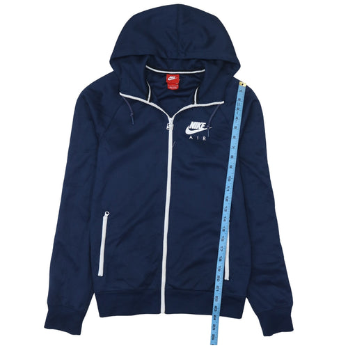 Nike Air Men's Blue Full Zip Hoodie Size L Sportswear Jacket