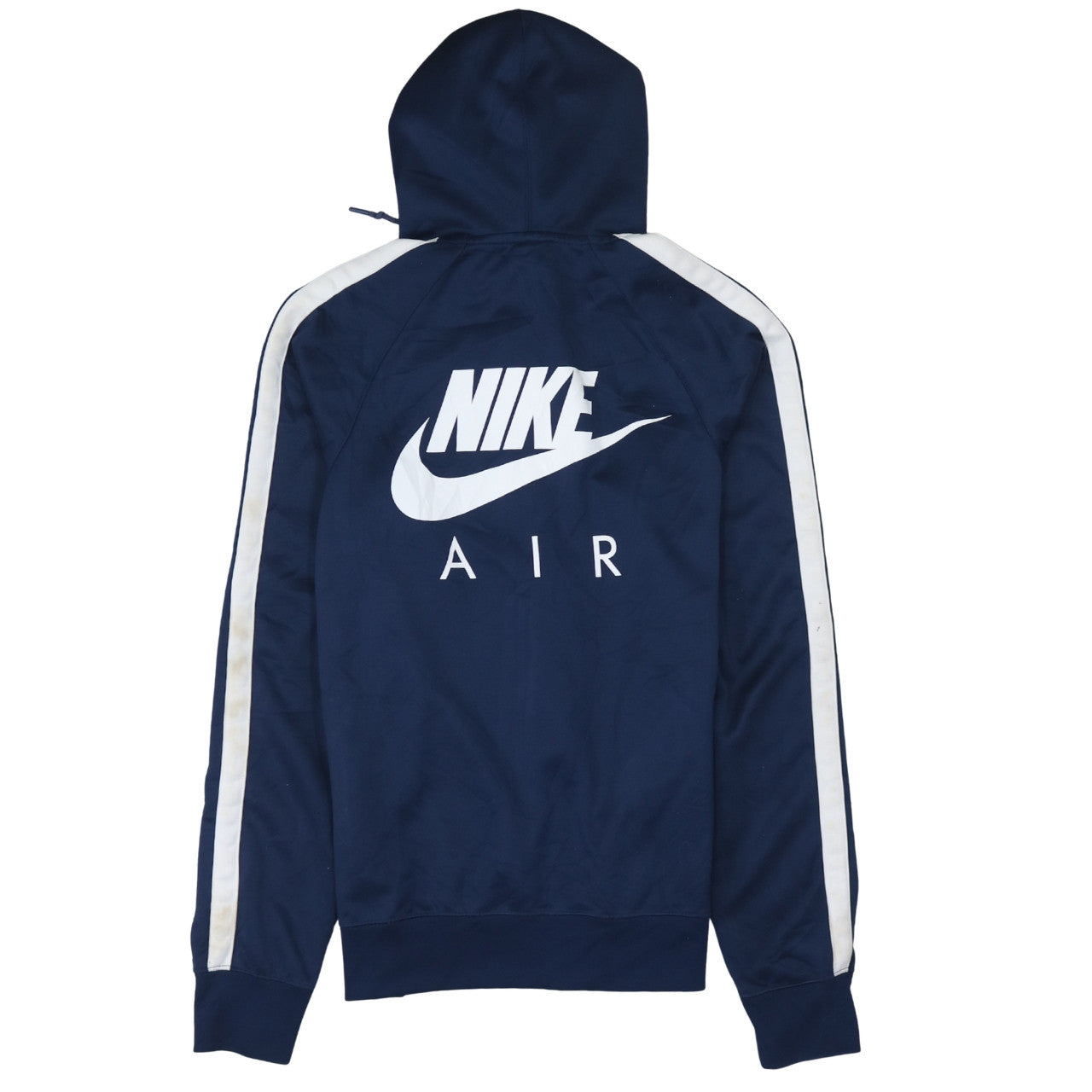 Nike Air Men's Blue Full Zip Hoodie Size L Sportswear Jacket