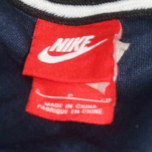 Nike Air Men's Blue Full Zip Hoodie Size L Sportswear Jacket