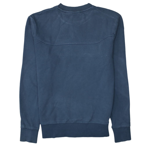 Hugo Boss Men’s Blue Cotton Pullover Sweatshirt Size S