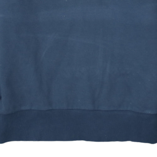 Hugo Boss Men’s Blue Cotton Pullover Sweatshirt Size S