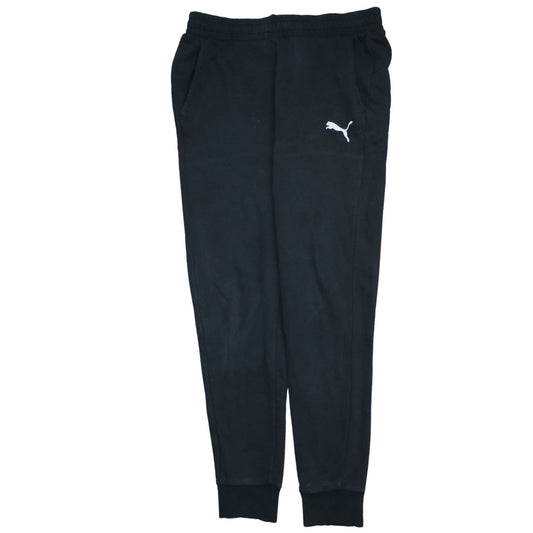 Puma Men’s Black Jogger Sweatpants Size L Lightweight Activewear