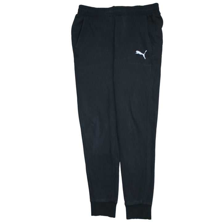 Puma Men’s Black Jogger Sweatpants Size L Lightweight Activewear